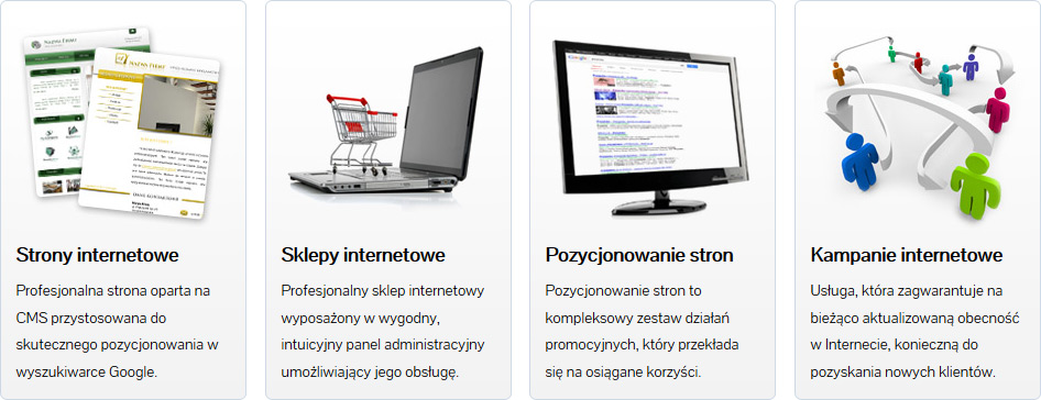 Strony i sklepy internetowe